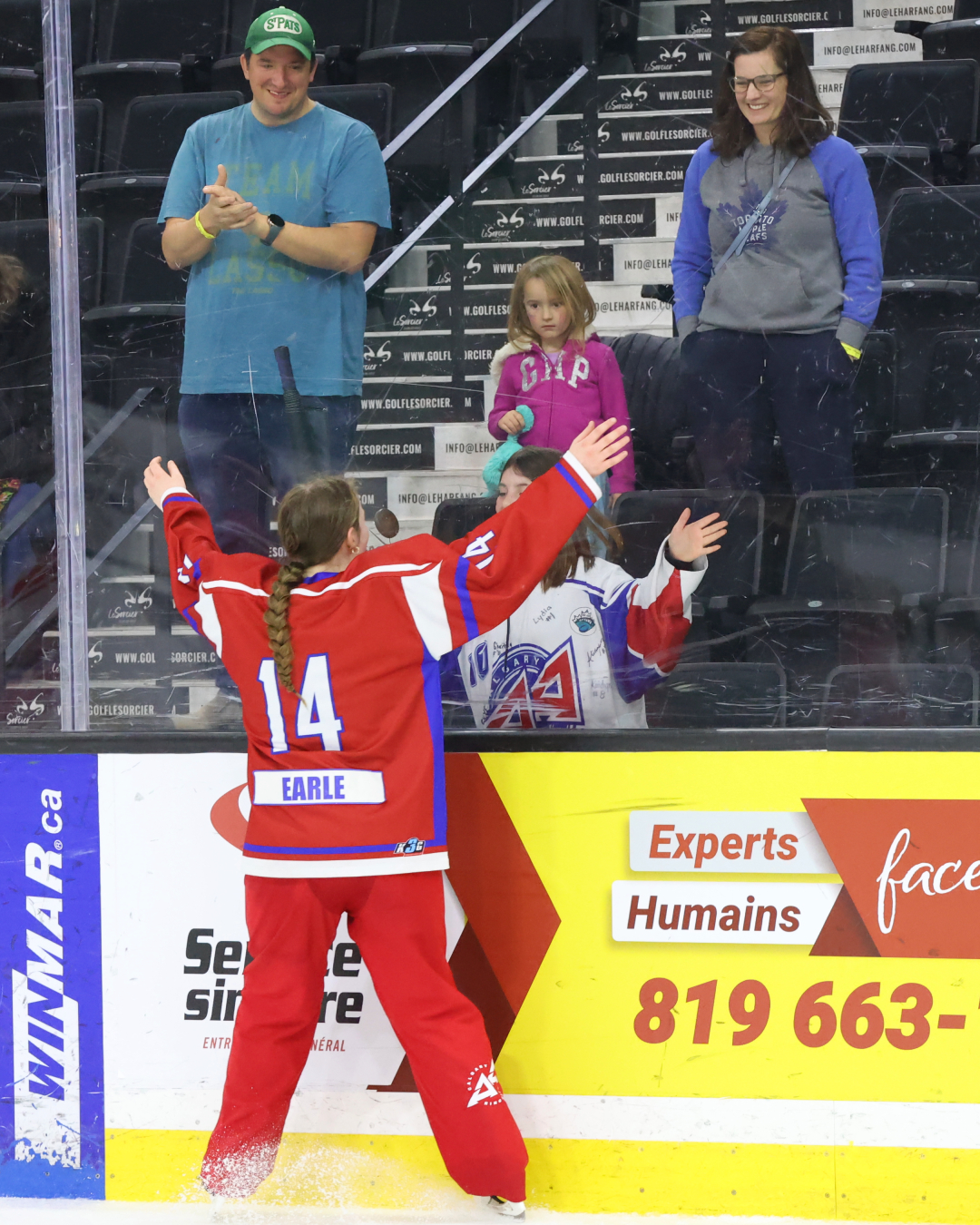 Canadian Ringette Championships Ambassador Program delivers inspirational experiences for young local players