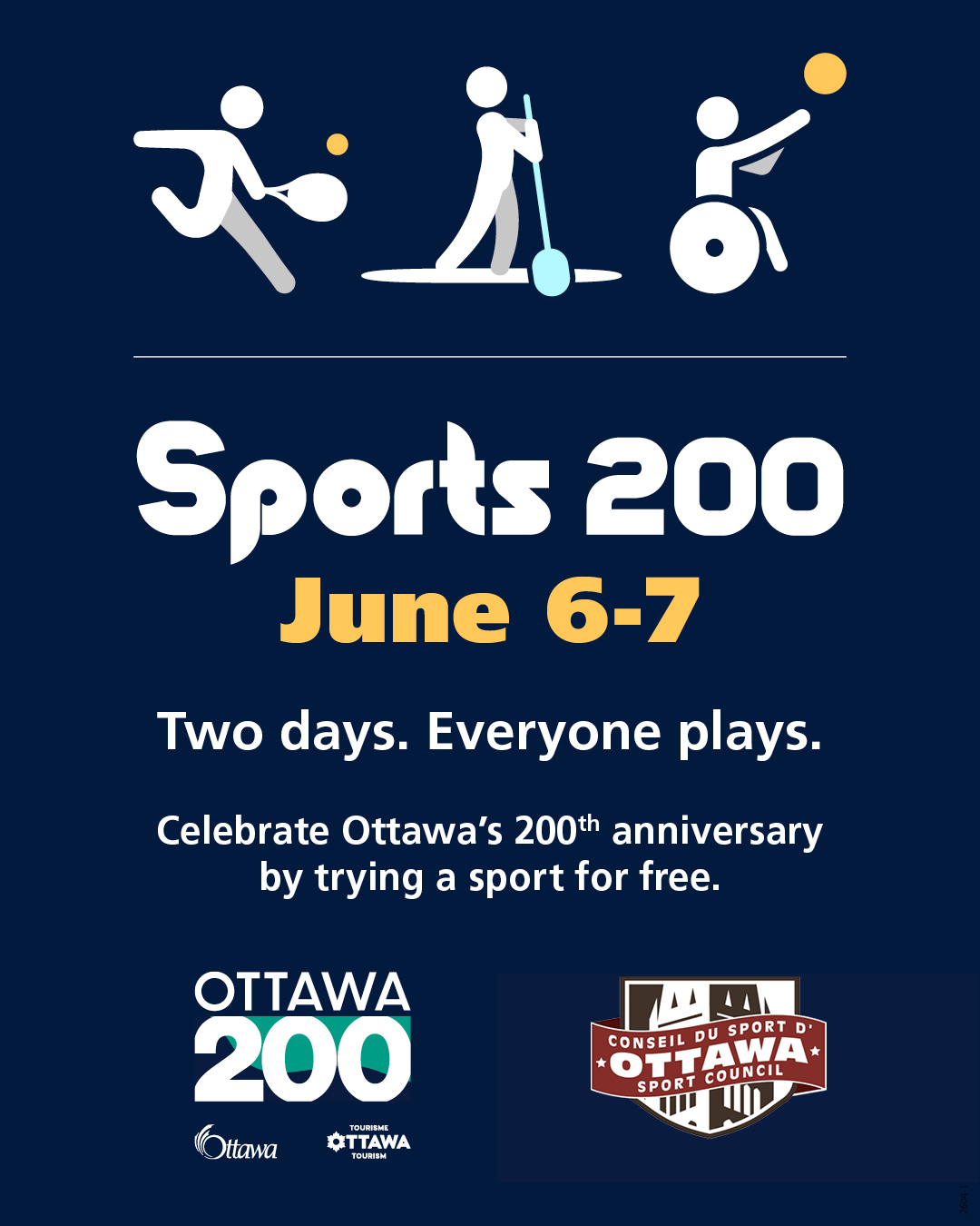 TWO DAYS. EVERYONE PLAYED! – Thank you Ottawa for a spectacular Sports 200 weekend!